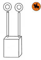 Diagramme des Balais Charbon pour Chariots Élévateurrs avec 2 Fils, 2 Connecteurs et Logo Buildalot - Balais de charbon avec livraison gratuite dans le monde entier à partir de notre stock